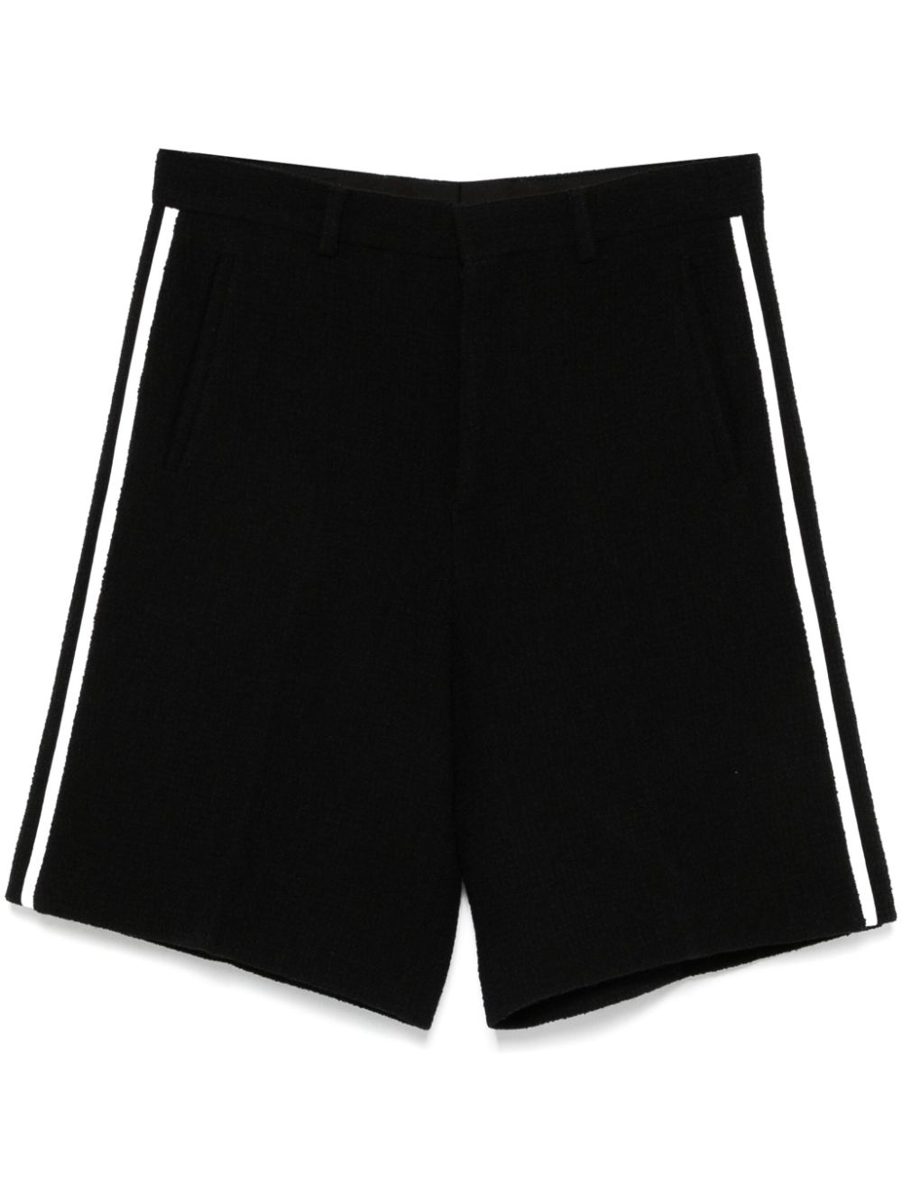 Bouclé shorts - Black