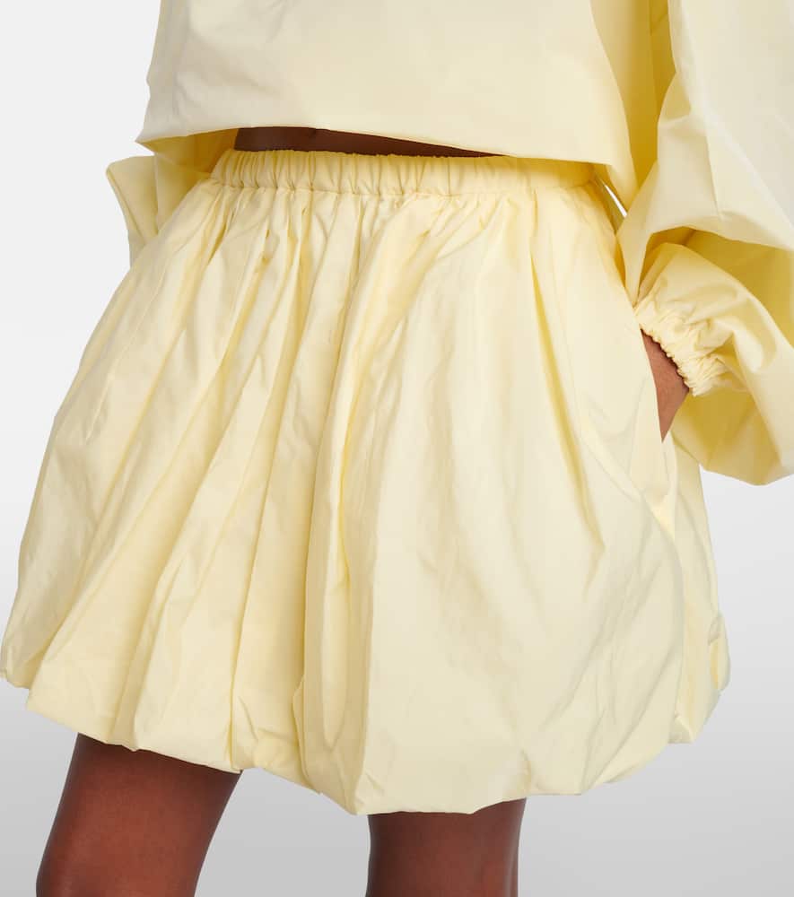 Gathered miniskirt