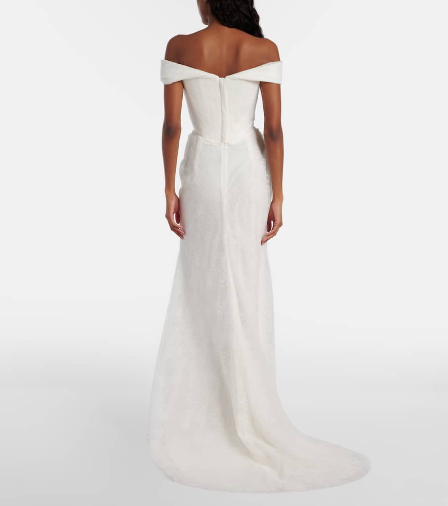 Bridal Nova Cora lace corset gown