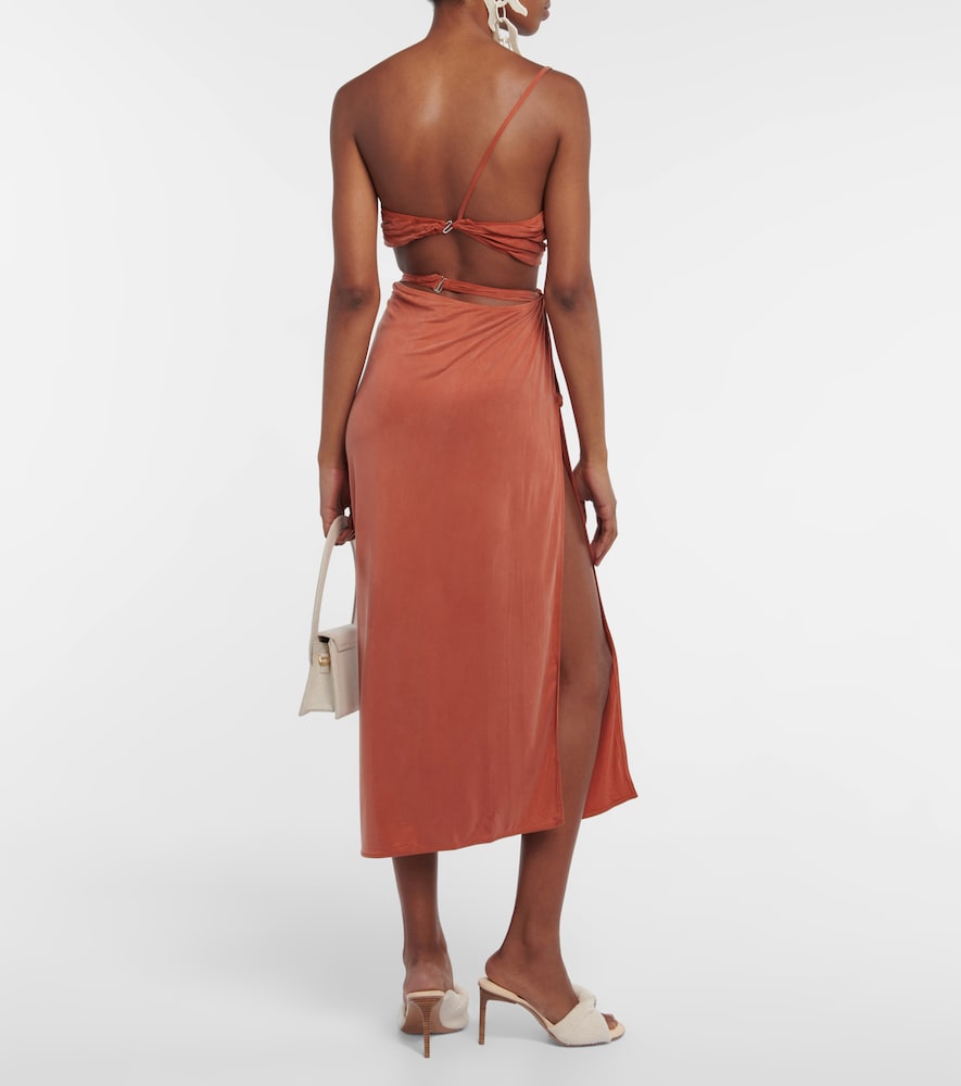 Jacquemus La Jupe Espelho jersey midi skirt