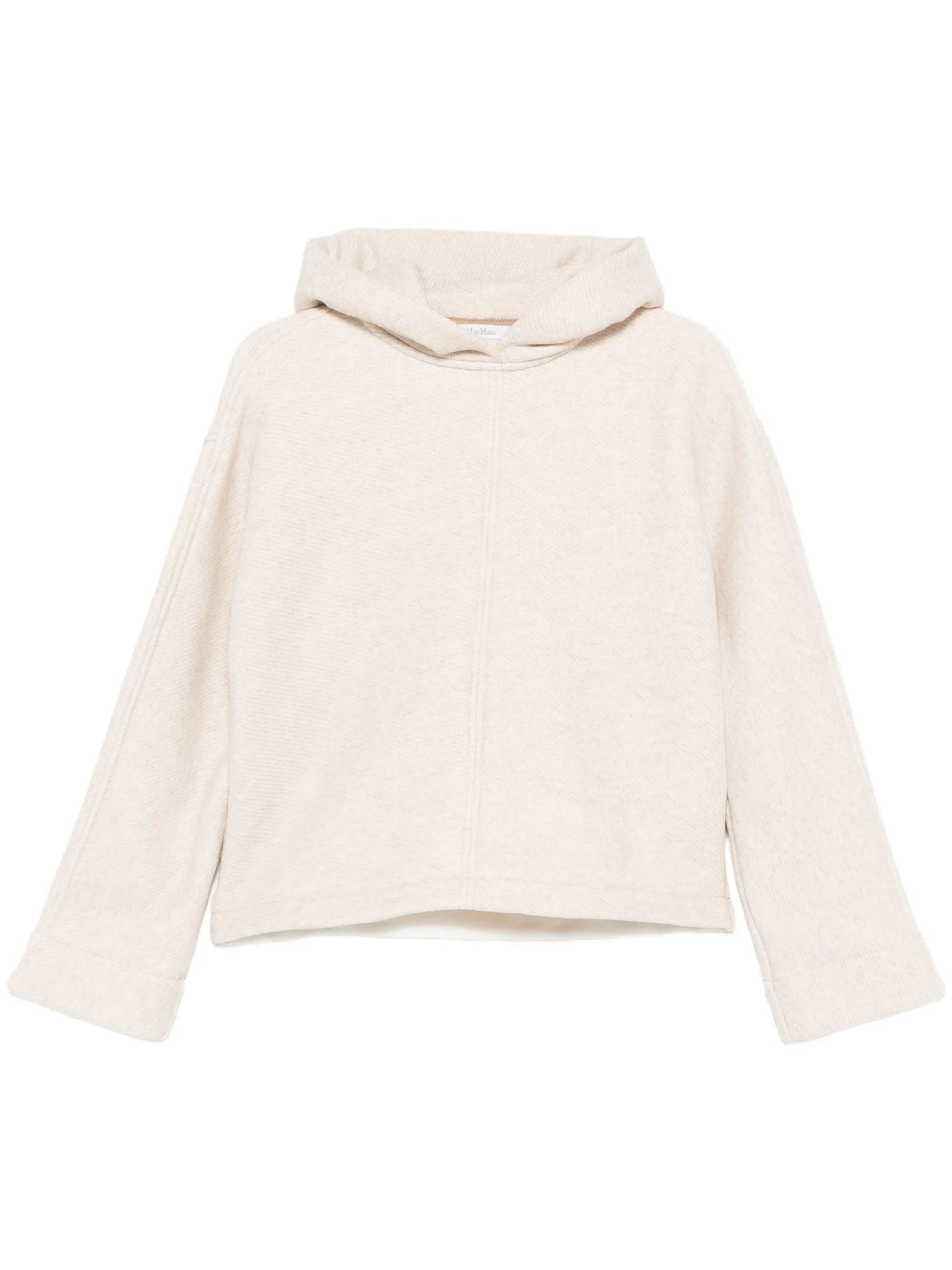 Stretch-cotton Hooded Sweatshirt