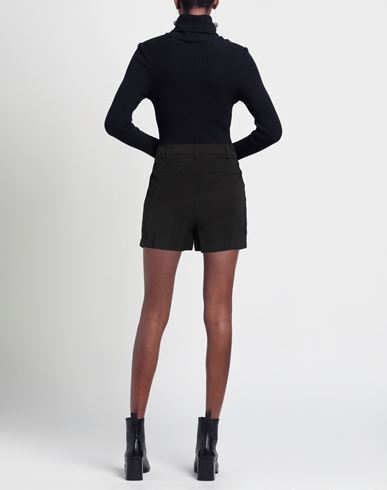 Woman Shorts & Bermuda Shorts Black Size 2 Viscose