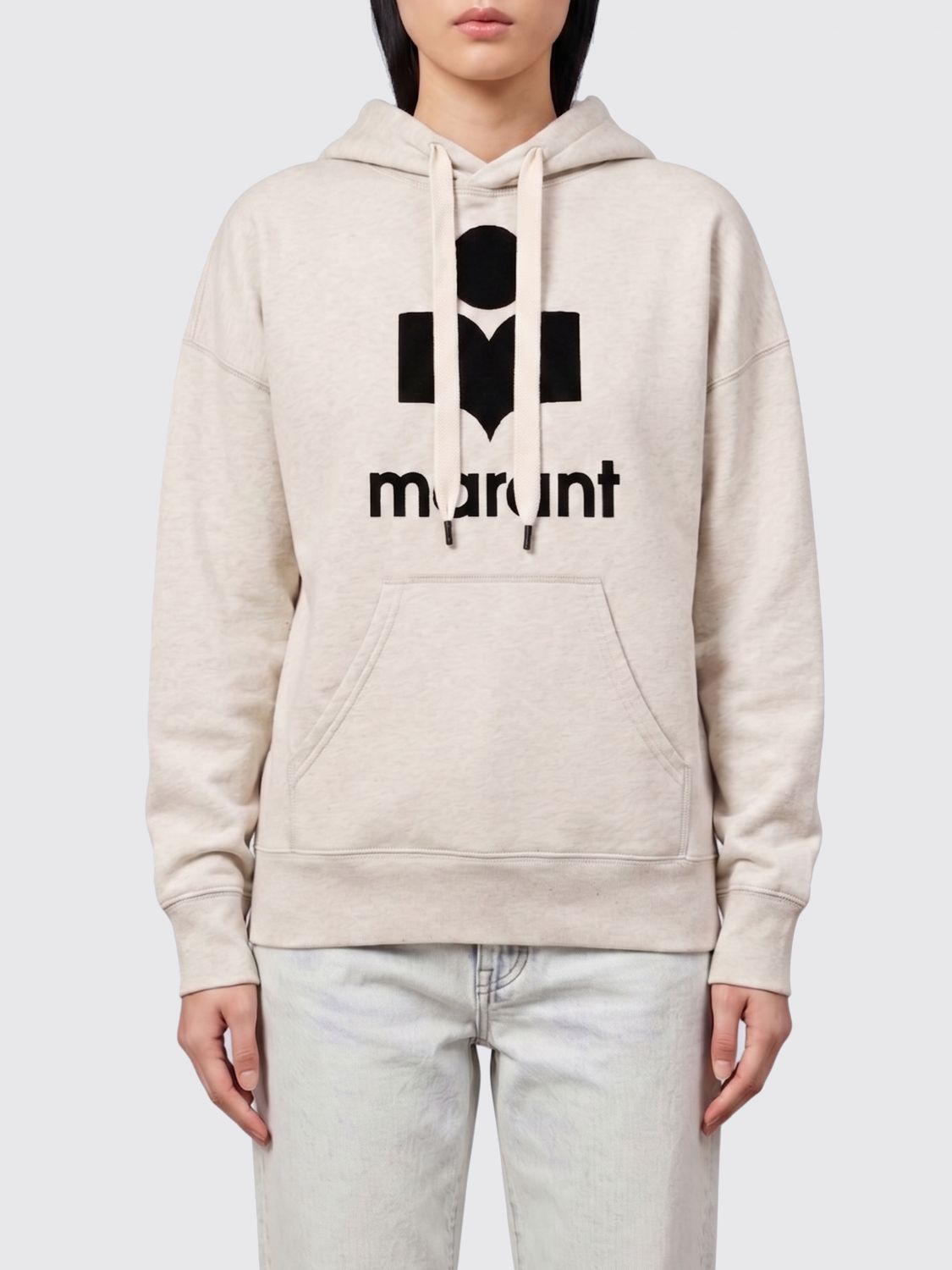 Mansel logo-print sweatshirt - Grey