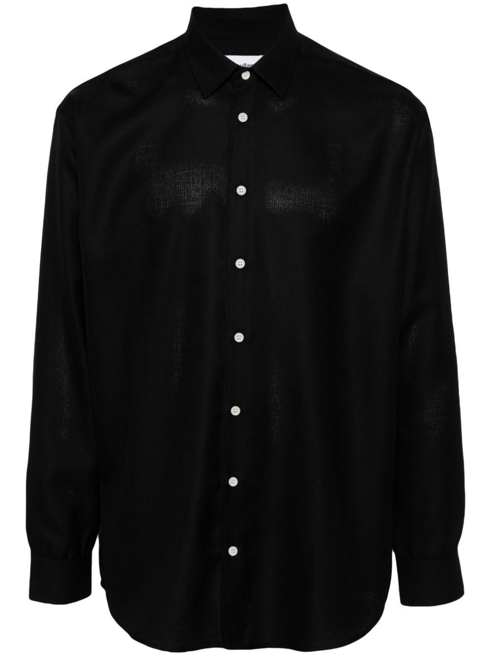 Damon wool shirt - Black