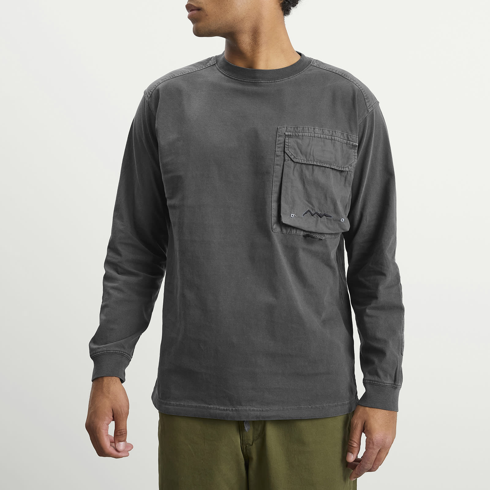 Men's Armor Long Sleeve Top Black