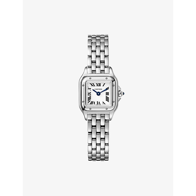 Crwspn0012 Panthère De Mini Stainless-Steel Quartz Watch