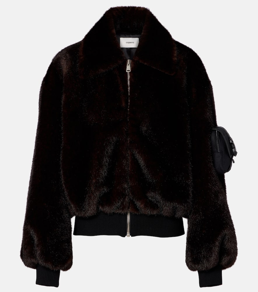 Cropped bomber jacket