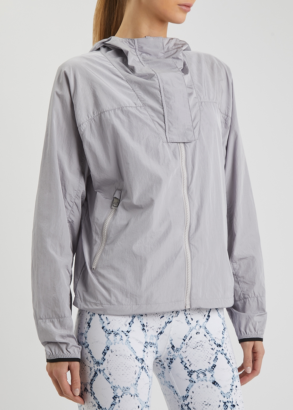 Terrace silver nylon jacket