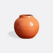 'terracotta' Round Vase