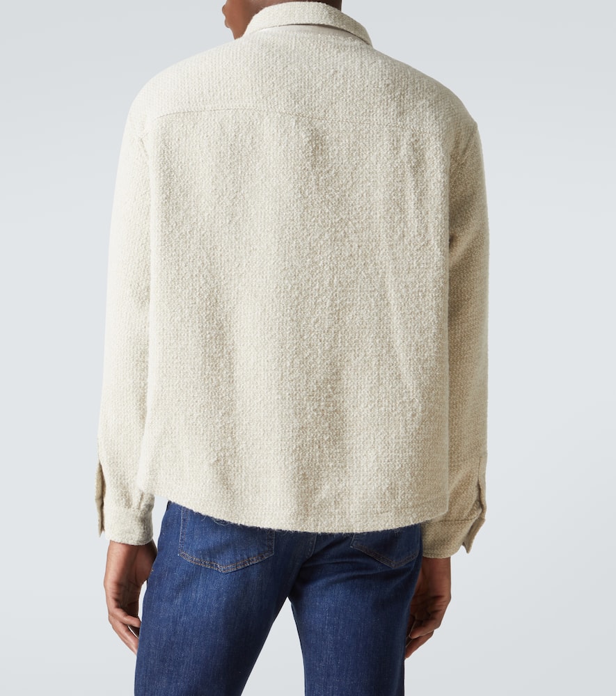 Tweed overshirt