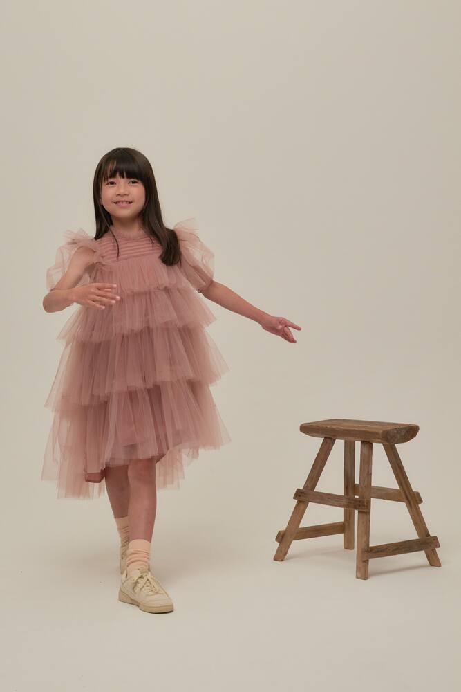 C'era Una Volta Mary tiered tulle dress