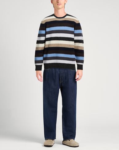 Man Sweater Cream Size 46 Lambswool