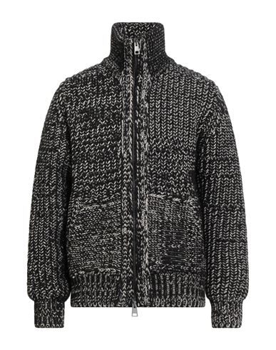 Man Cardigan Black Size 42 Wool, Alpaca wool, Nylon, Cashmere