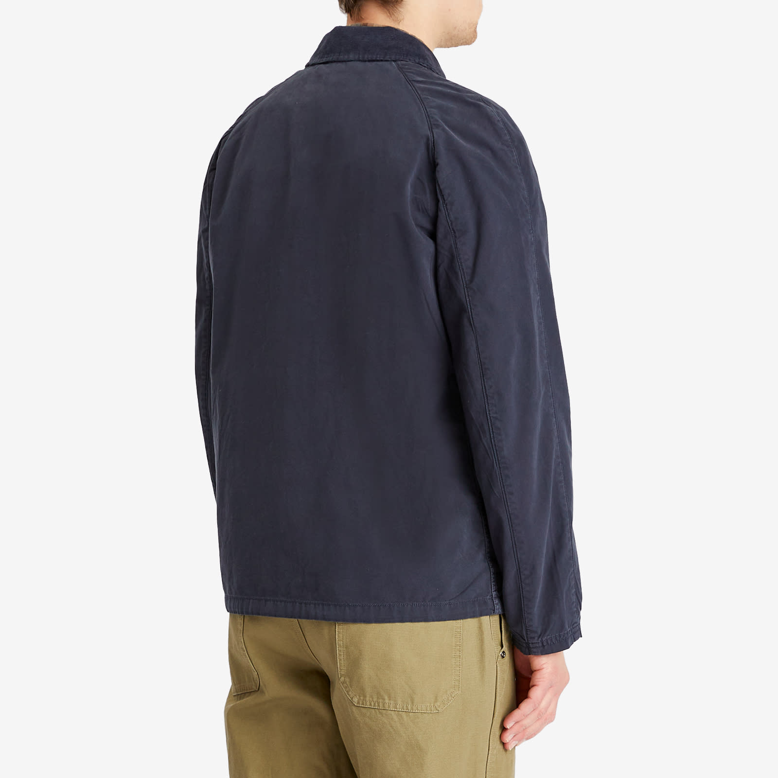 Men's Utility Casual Chore Jacket in Navy