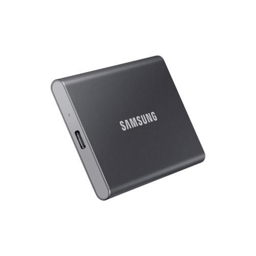 Samsung T7 Portable SSD Grey in Black