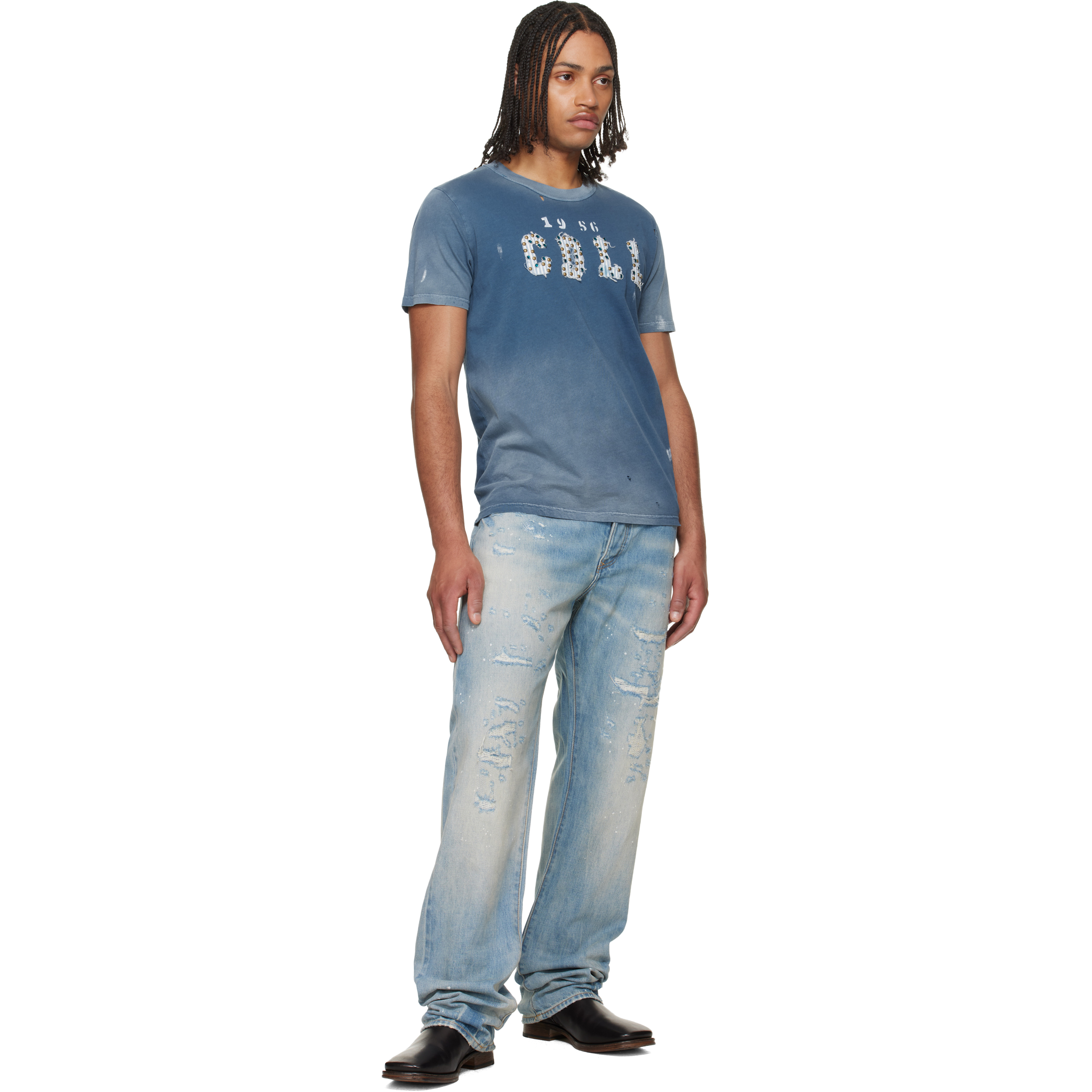 Blue Freddie Norfolk Railroad '1956 CDLL' T-shirt