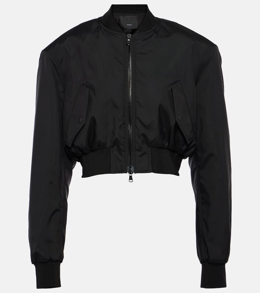Wardrobe. NYC Cropped bomber jacket