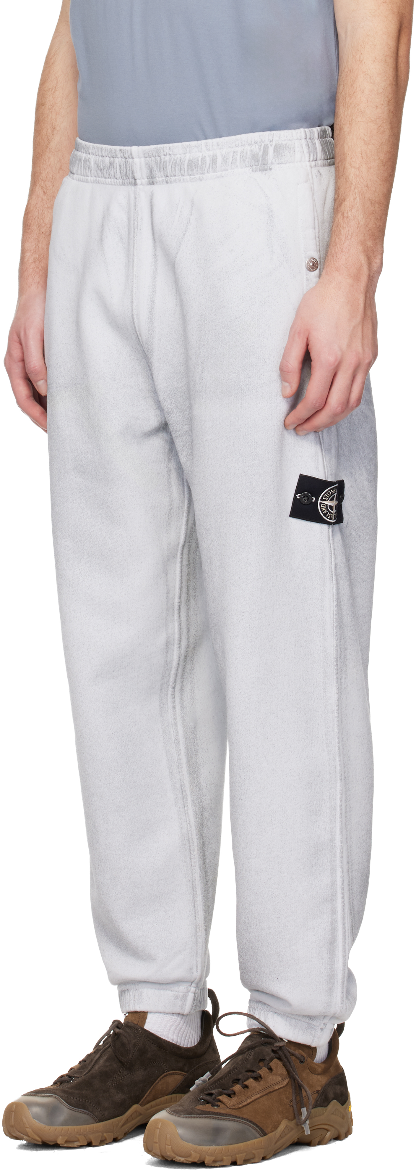 Blue 6200003 Organic Cotton Fleece Reflective Sweatpants
