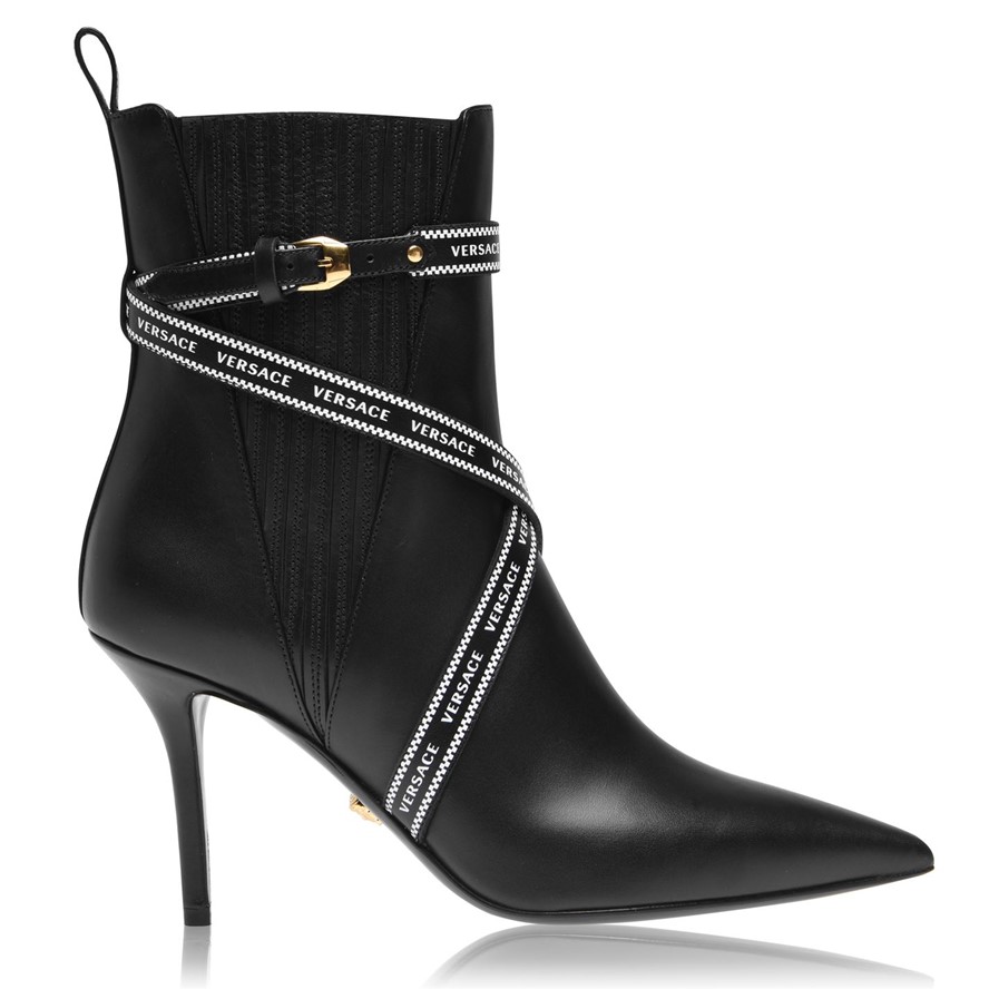 베르사체 부츠 힐 Tape 85 Heel Boots 232381 Black D410H