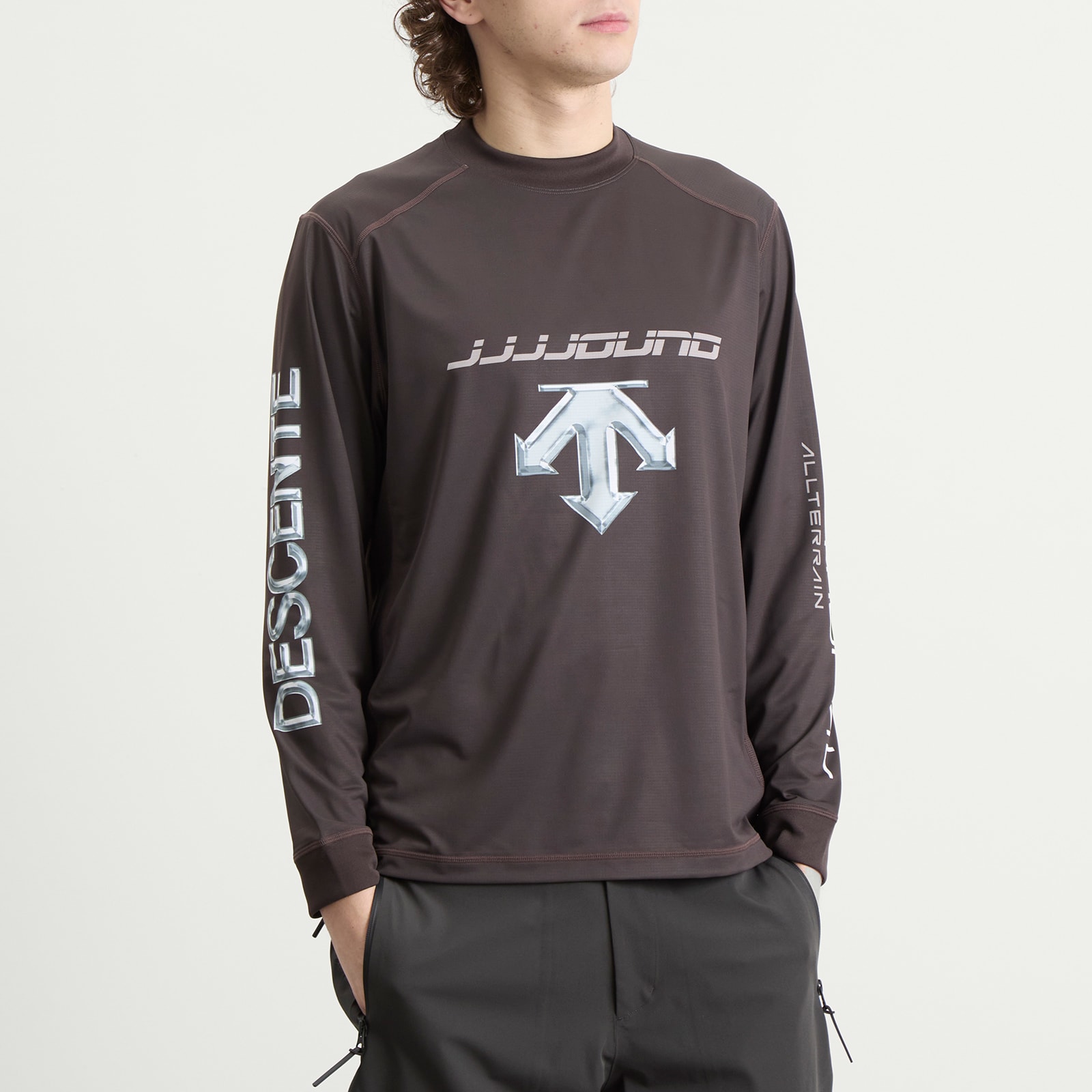 Men's Allterrain x JJJJound Warm Up Long Sleeve in Brown