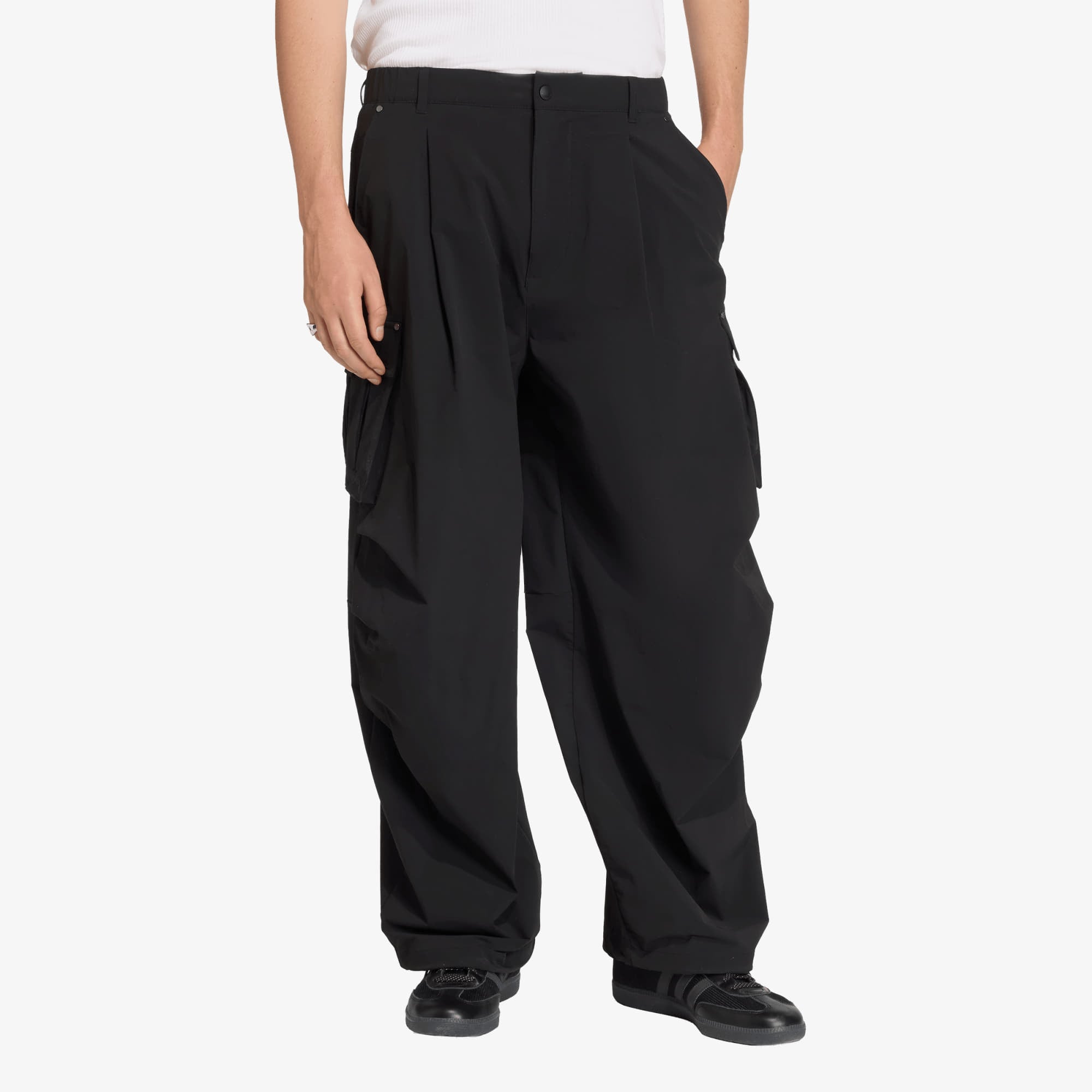Pants adidas Premium Essentials Utility Cargo Tracksuit Bottoms Black