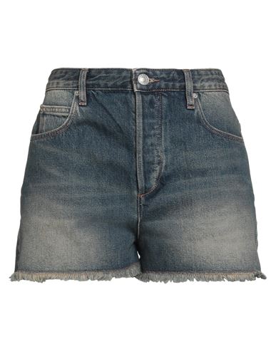 Woman Denim shorts Blue Size 2 Cotton, Hemp