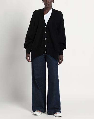 Woman Cardigan Black Size L Cashmere