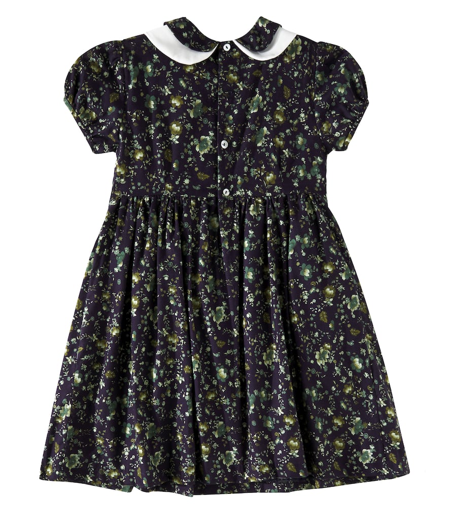 Arcadia floral smocked cotton dress