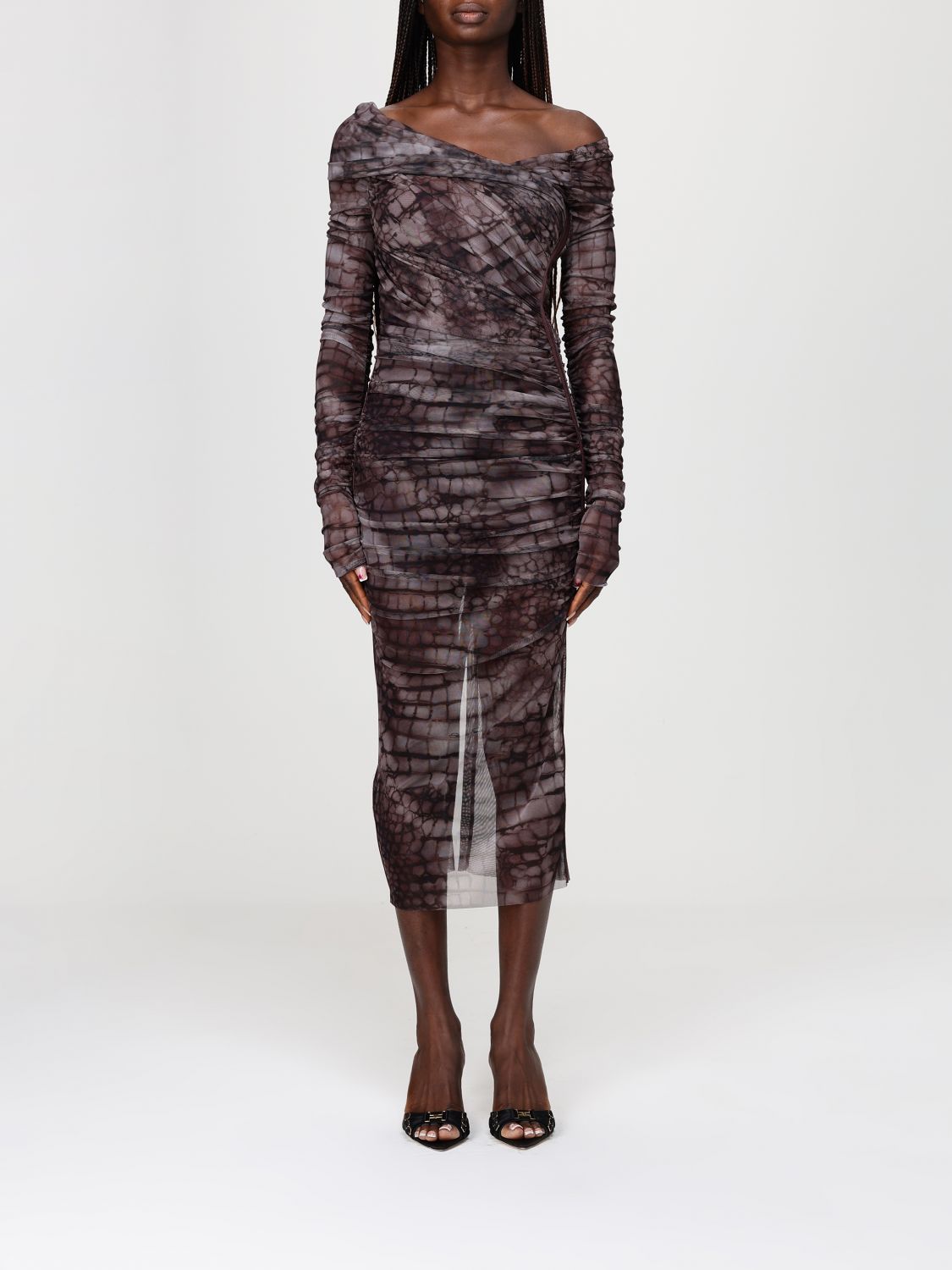 Dress Woman color Brown