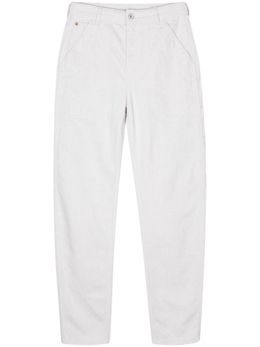 ASV slim-cut trousers - White