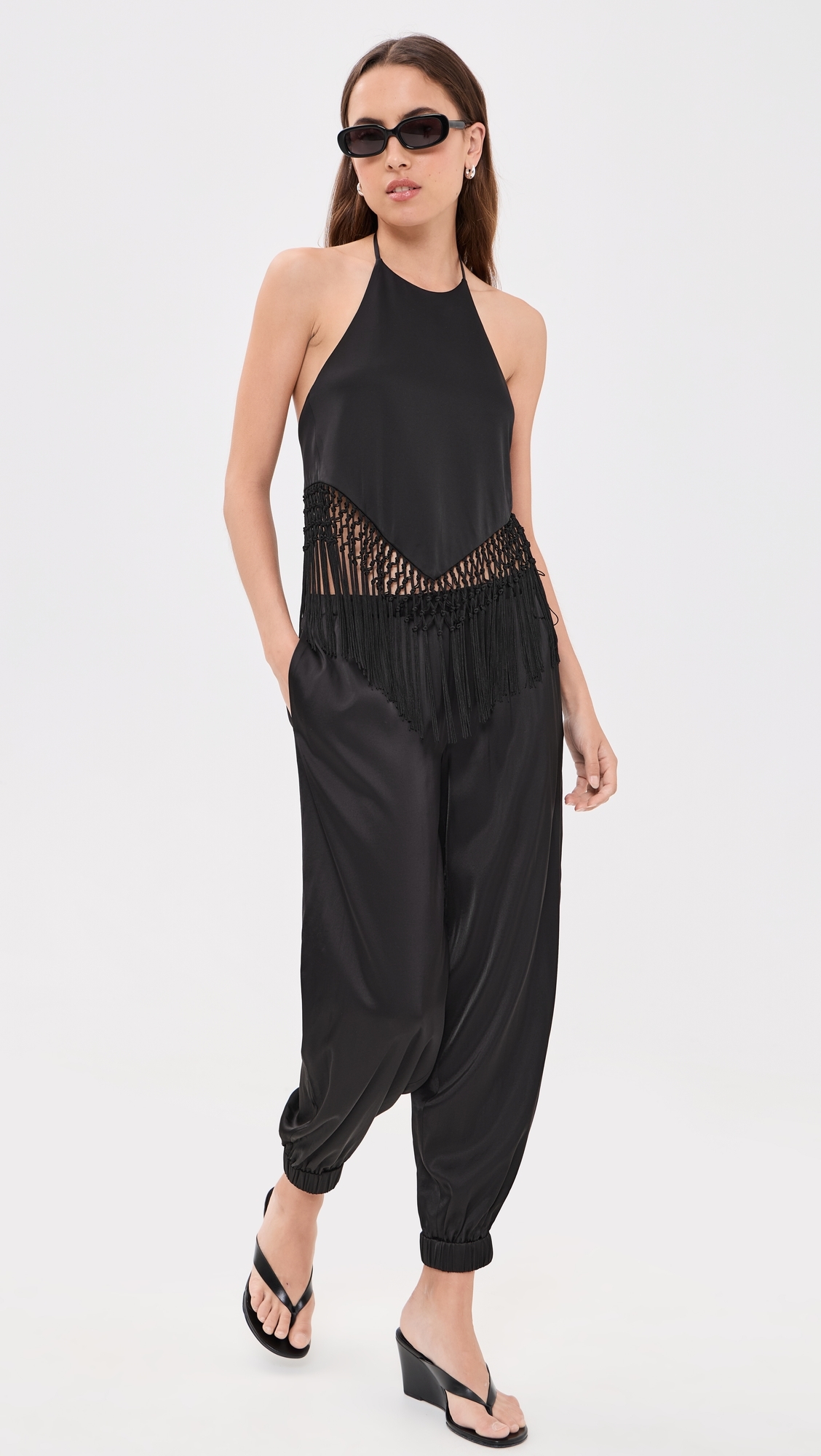 Declan Pull On Genie Pants Black