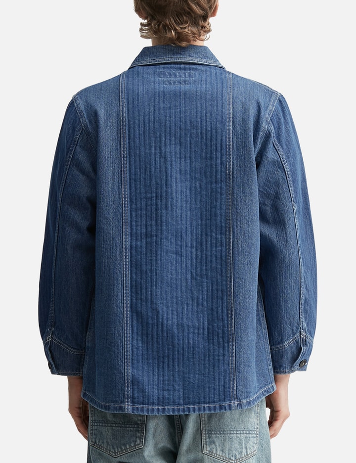 Patchwork Coverall Jacket 3YR Wash