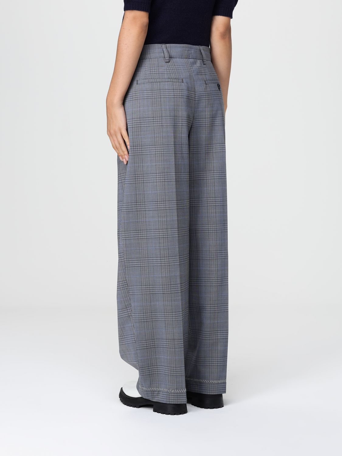 Prince of Wales-check trousers - Neutrals