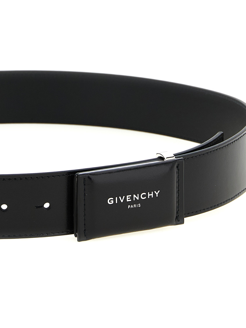 Givenchy - leather antigona rectangular belt adjustable length