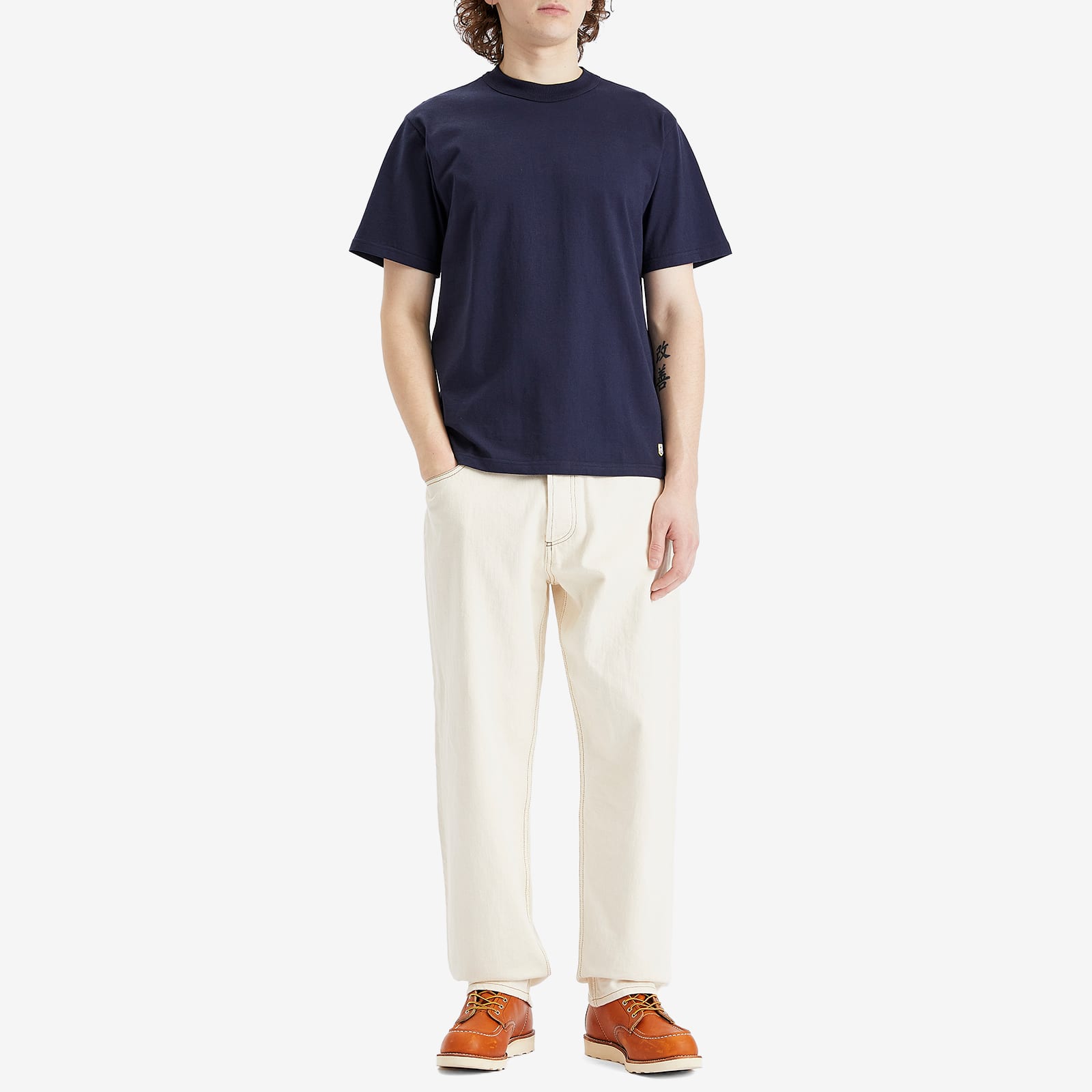 Armor-Lux Men's Callac Classic T-Shirt in Navy