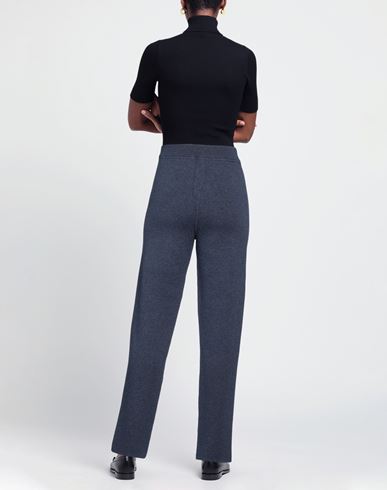 B. a. Printed Artworks Woman Pants Navy Size M Cashmere