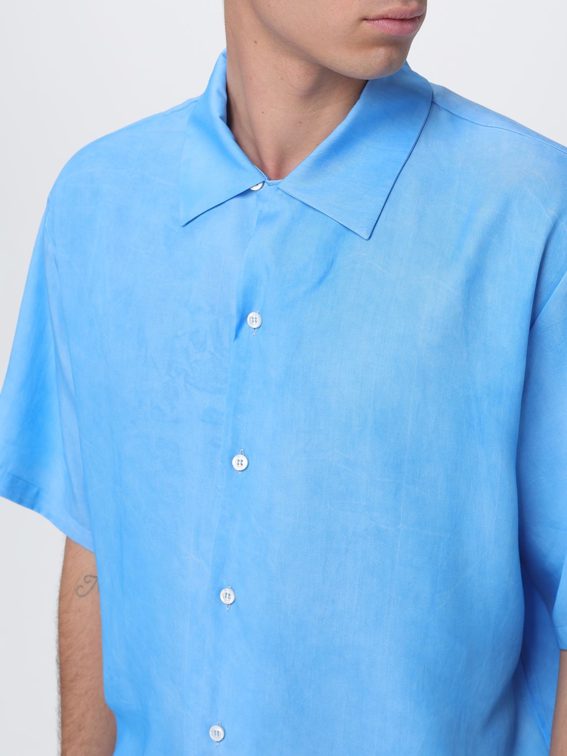 Shirt Men color Blue