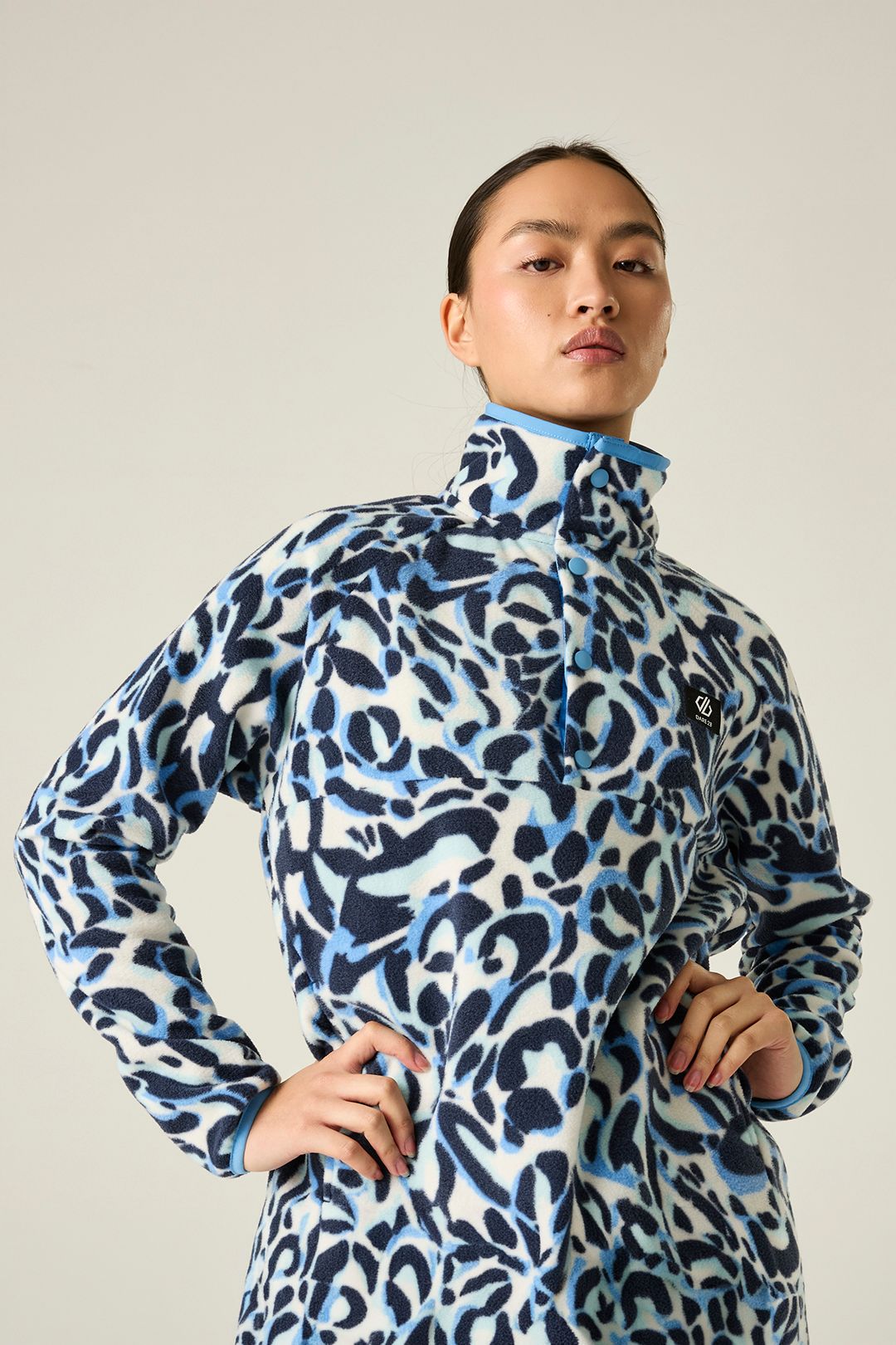 Dare 2B Printed Fleece In Light Blue