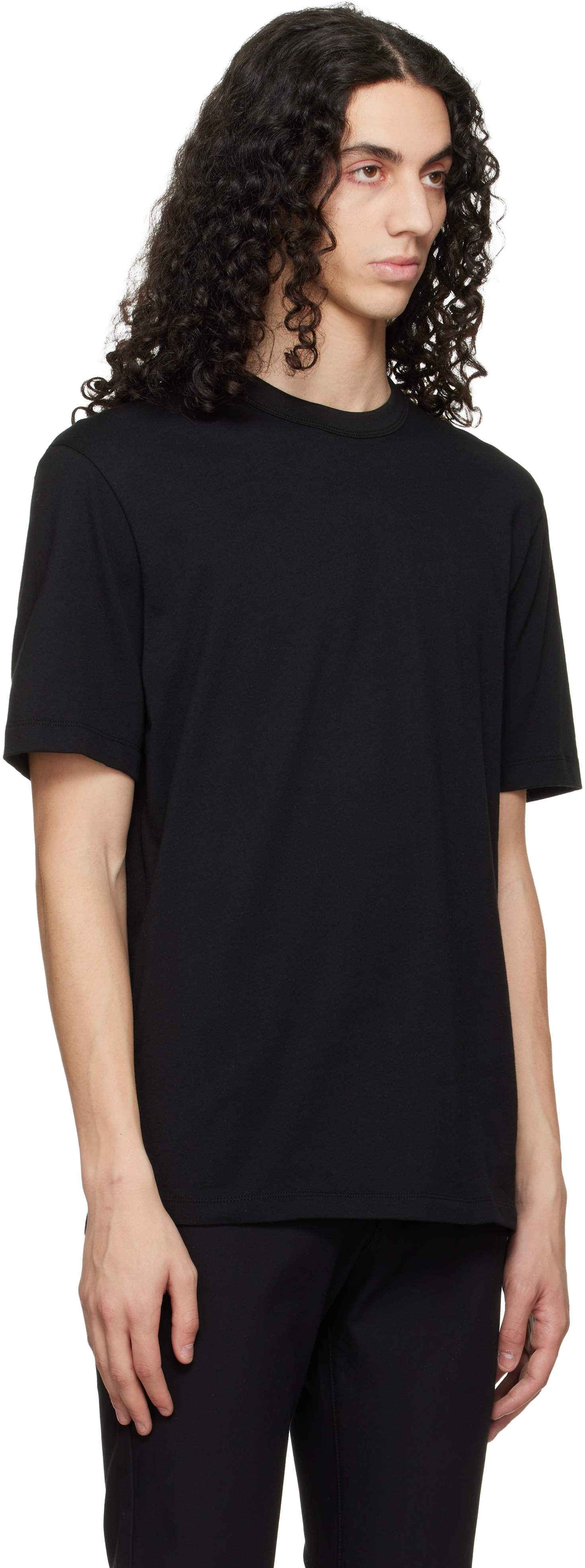 Three-Pack Multicolor Crew-Neck Cotton T-shirts