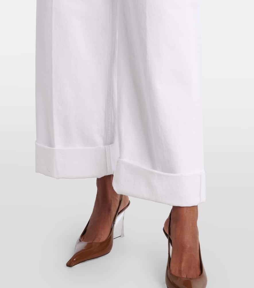 Ayla high-rise wide-leg jeans