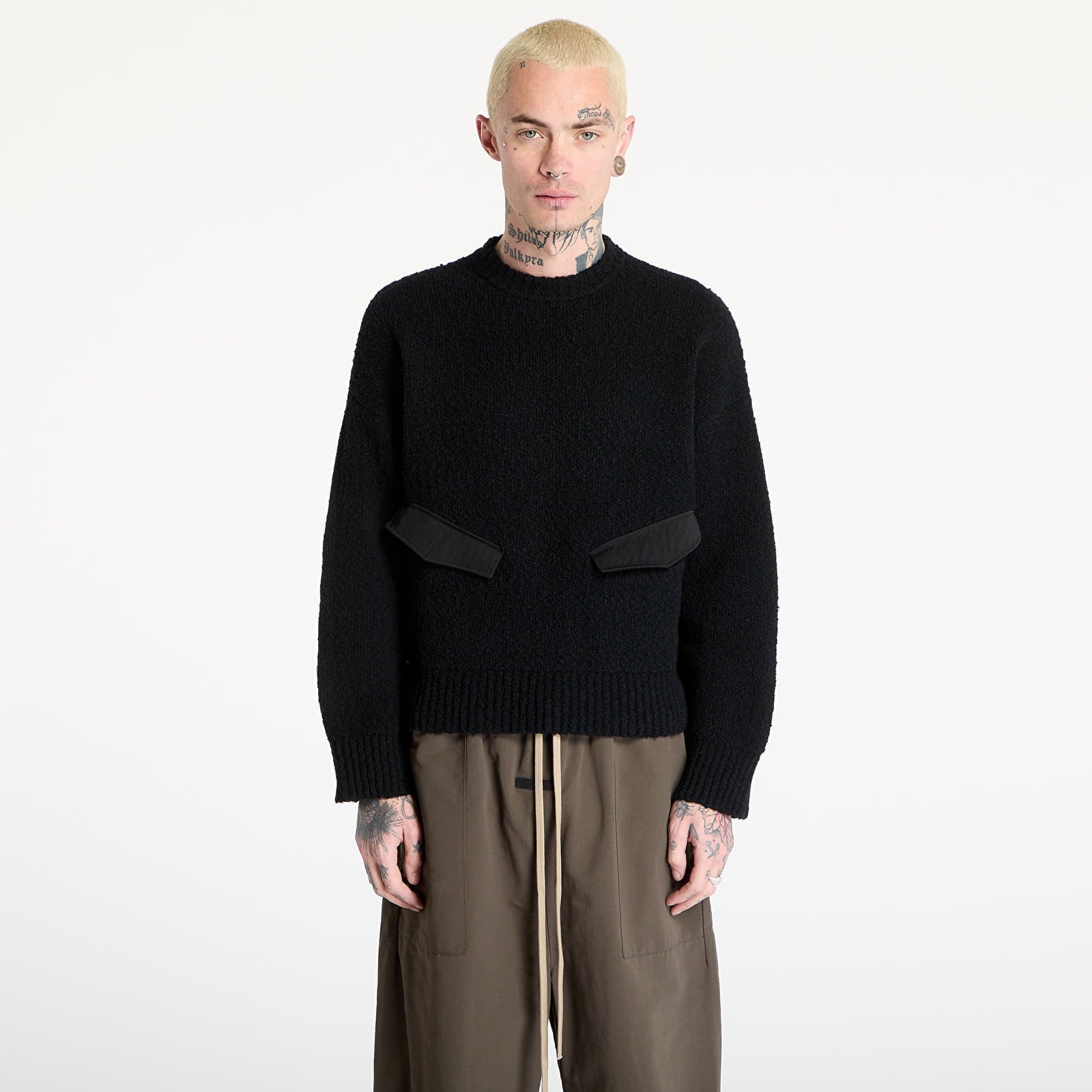 Sweater HAL STUDIOS® Utility Sweater UNISEX Black