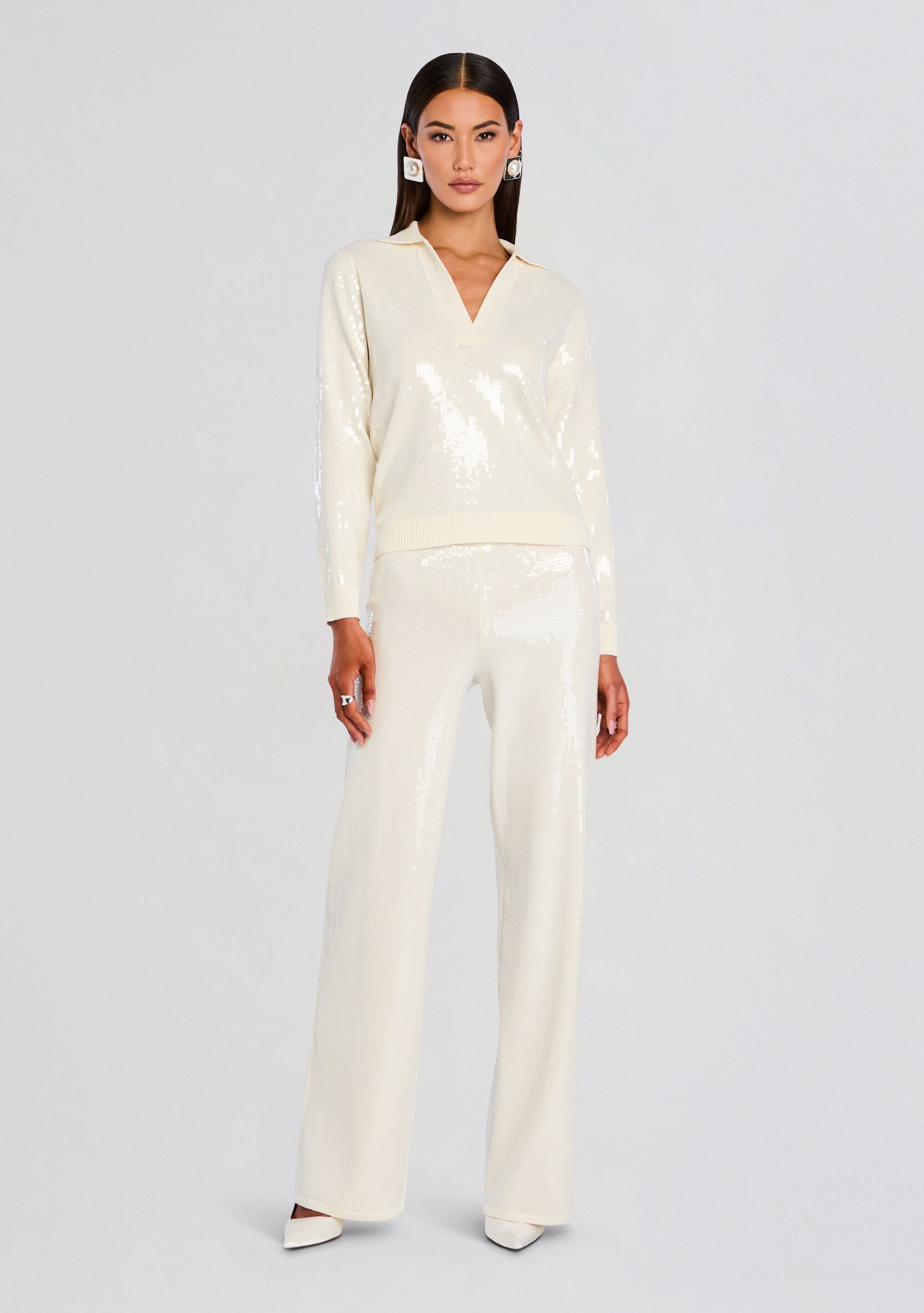 Natalia Sequin Knit Pant