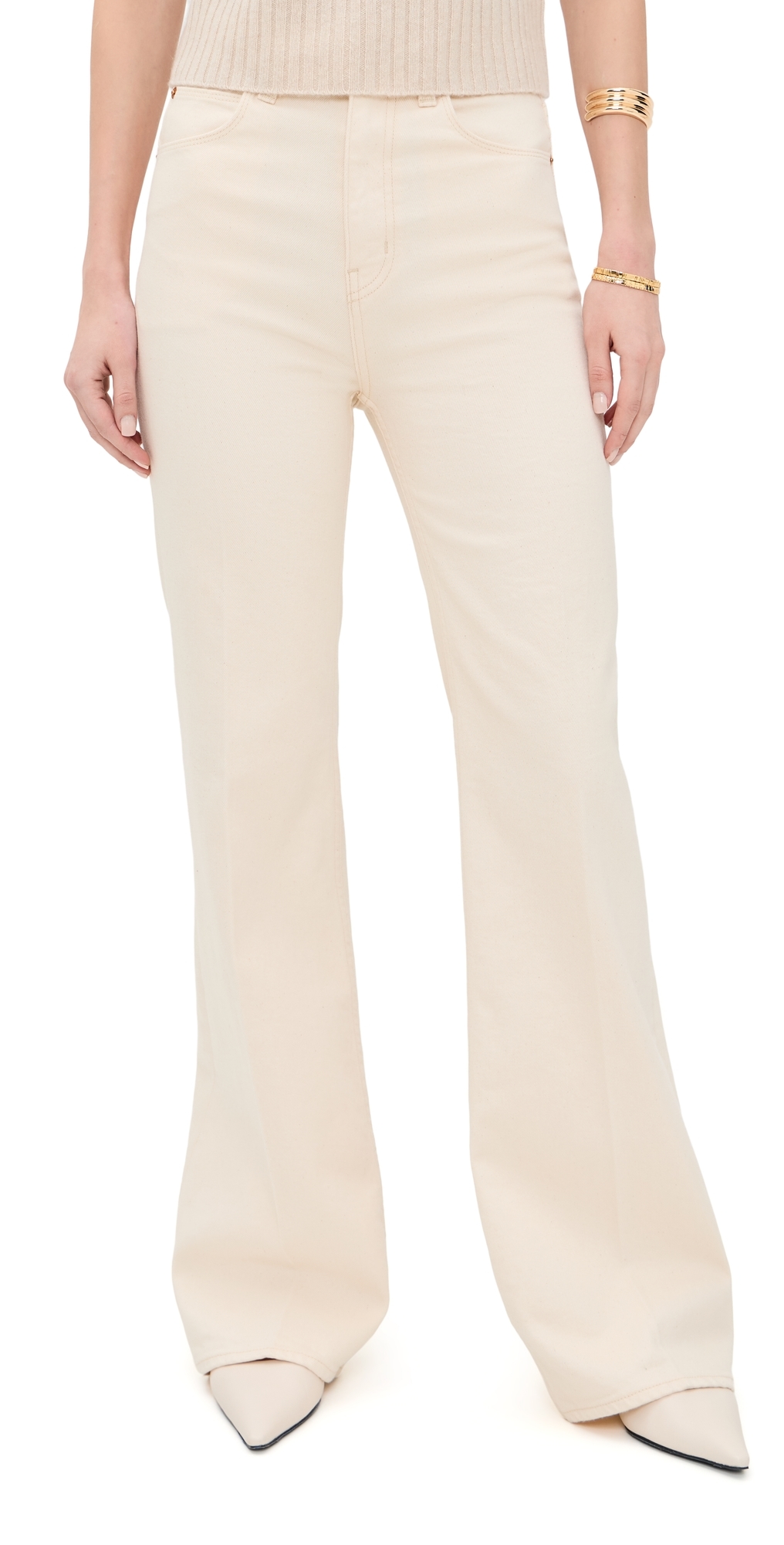The Crease Jeans Ecru