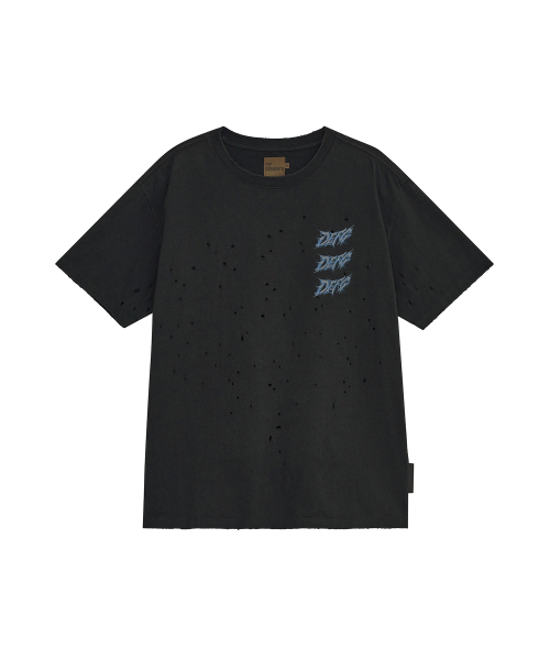 ICY LOGO DAMAGED T-SHIRTS