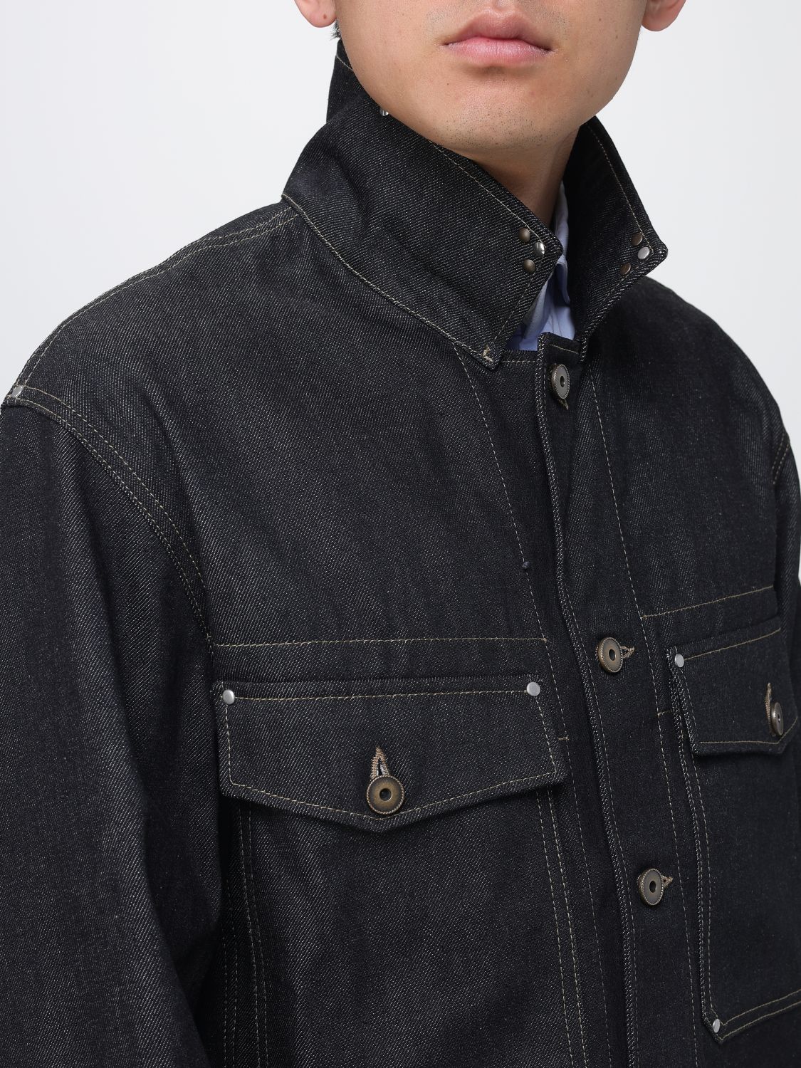 Jacket Men color Black