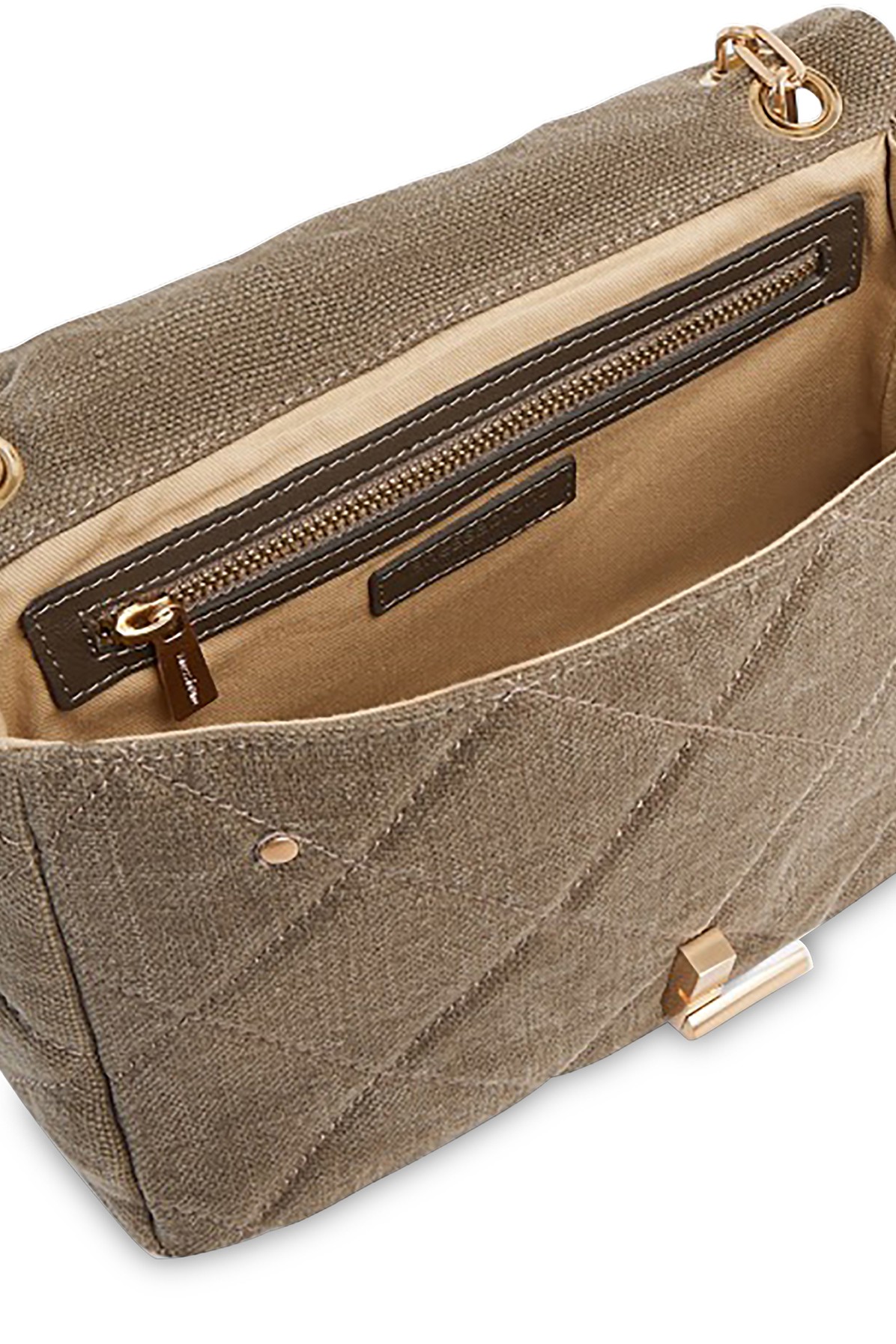 Small Linen Moon bag