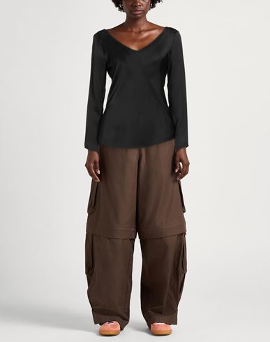 Woman Top Black Size 2 Viscose