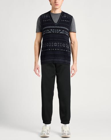 Man Pants Black Size XL Cotton, Polyester
