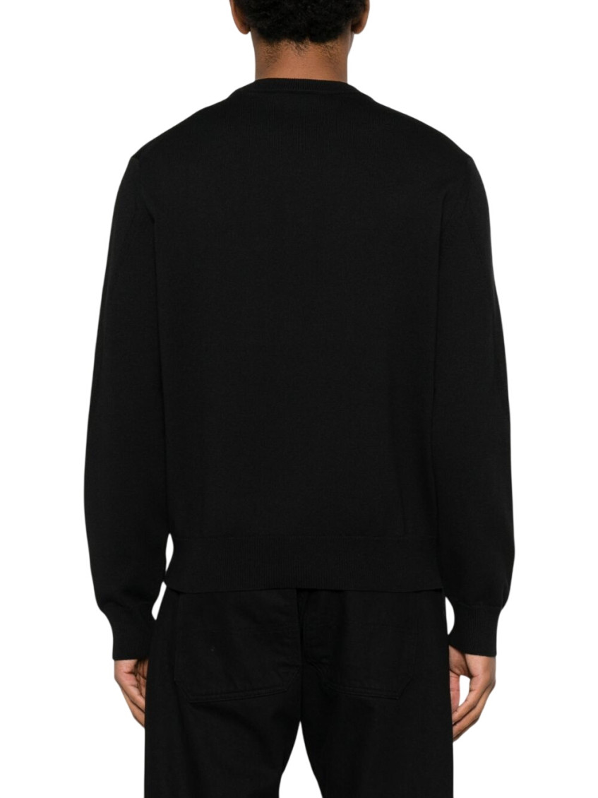 Cotton Blend Crewneck Sweater