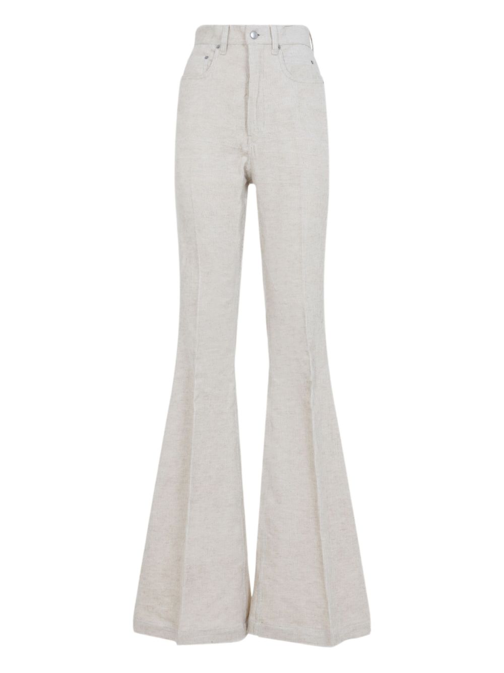 Corduroy trousers - White